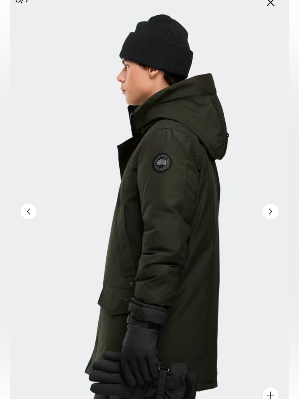 Canada Goose Langford Parka Black Disk - Picture 2 of 9